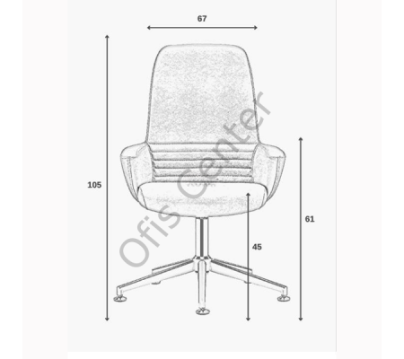 Loft Ofis ve Büro Misafir Koltuk